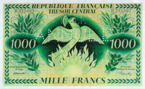 1000 francs Phénix type 1943