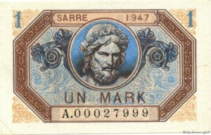 1 Mark Sarre type 1947