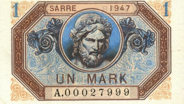 1 Mark Sarre type 1947