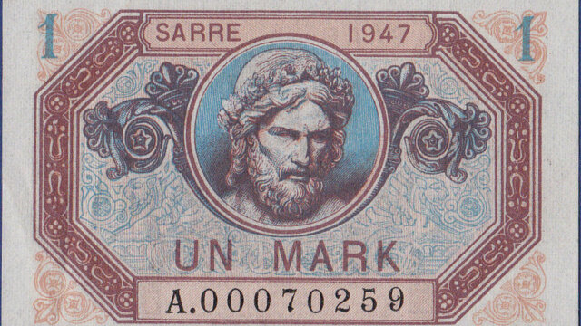 1 Mark Sarre type 1947