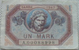 1 Mark Sarre type 1947