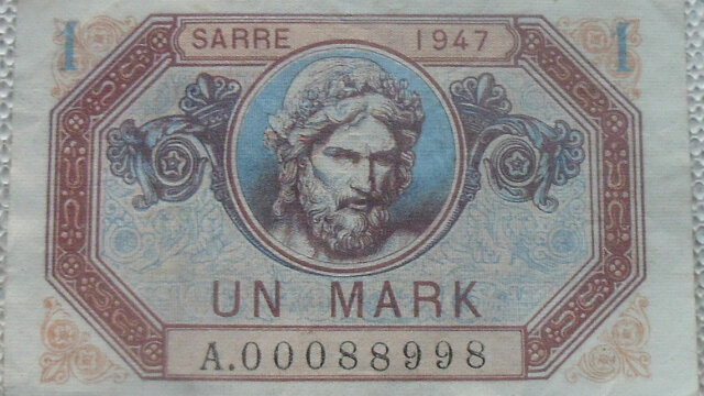 1 Mark Sarre type 1947