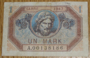 1 Mark Sarre type 1947