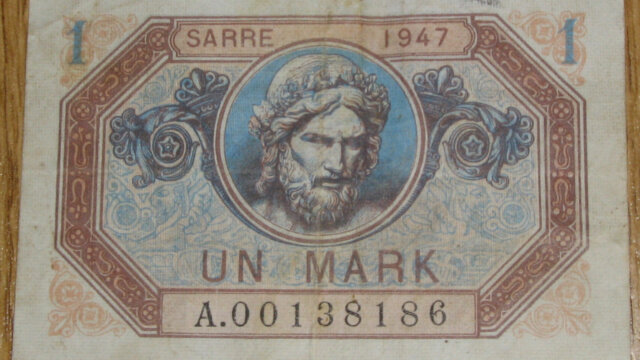 1 Mark Sarre type 1947