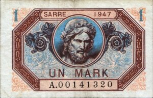 1 Mark Sarre type 1947