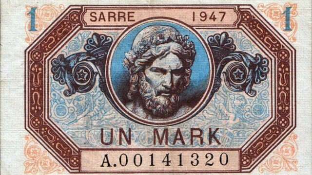 1 Mark Sarre type 1947