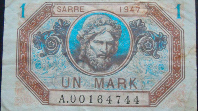 1 Mark Sarre type 1947