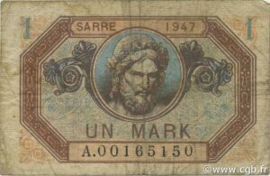 1 Mark Sarre type 1947