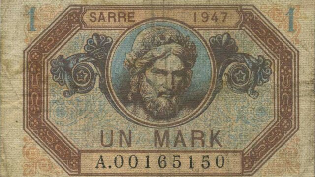 1 Mark Sarre type 1947