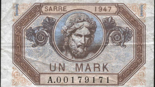 1 Mark Sarre type 1947