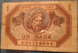 1 Mark Sarre type 1947