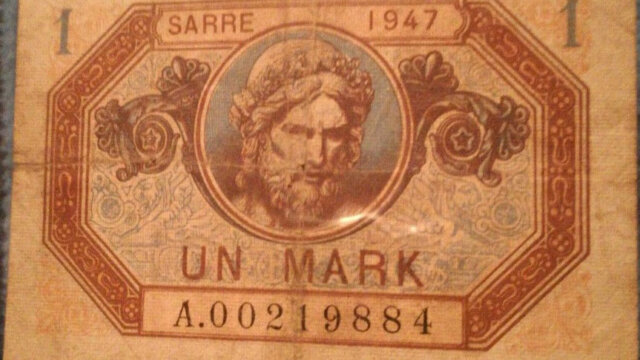 1 Mark Sarre type 1947