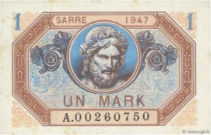 1 Mark Sarre type 1947