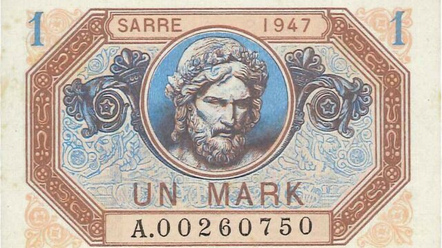 1 Mark Sarre type 1947