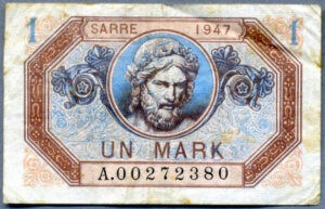 1 Mark Sarre type 1947