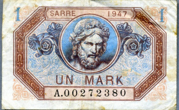 1 Mark Sarre type 1947