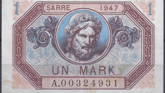 1 Mark Sarre type 1947