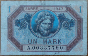 1 Mark Sarre type 1947