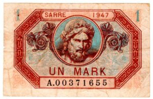 1 Mark Sarre type 1947