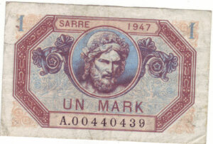 1 Mark Sarre type 1947