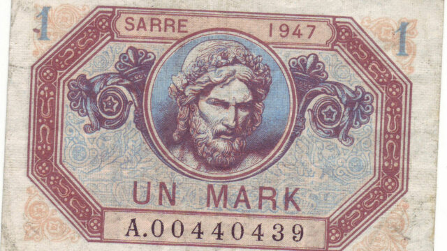 1 Mark Sarre type 1947