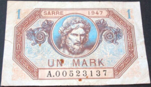 1 Mark Sarre type 1947