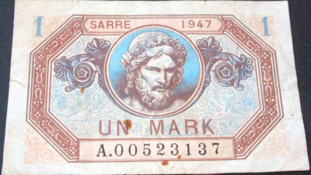 1 Mark Sarre type 1947