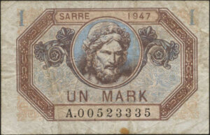 1 Mark Sarre type 1947