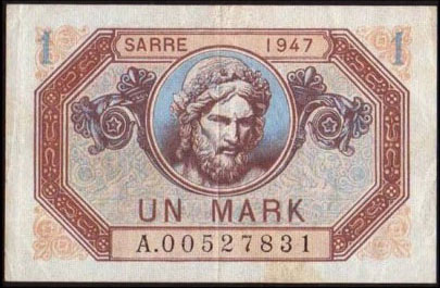 1 Mark Sarre type 1947