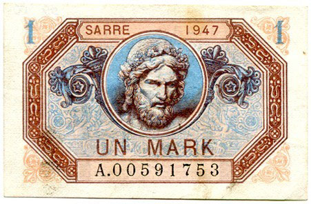 1 Mark Sarre type 1947