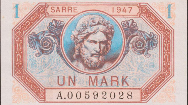 1 Mark Sarre type 1947