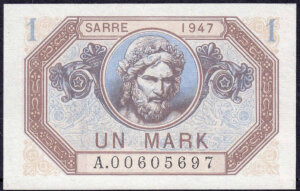 1 Mark Sarre type 1947