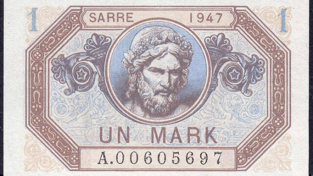 1 Mark Sarre type 1947