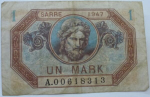 1 Mark Sarre type 1947