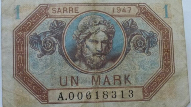 1 Mark Sarre type 1947