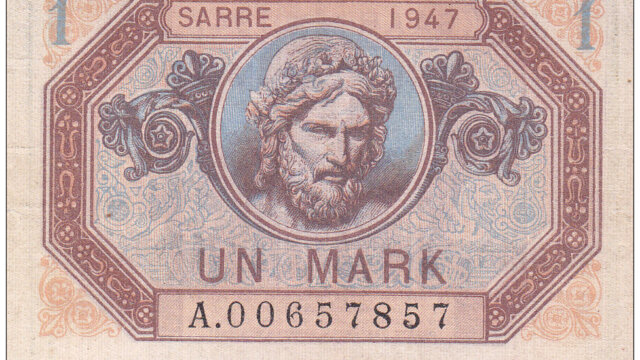 1 Mark Sarre type 1947