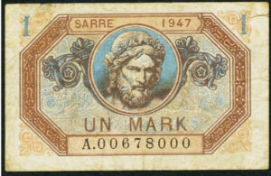 1 Mark Sarre type 1947