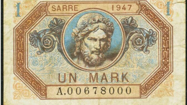 1 Mark Sarre type 1947