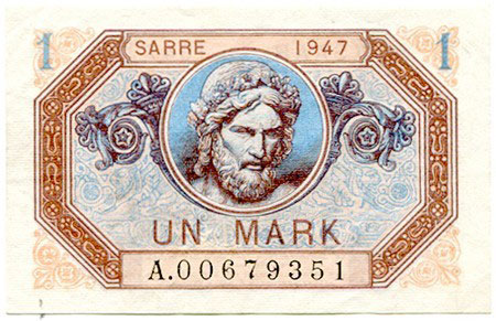 1 Mark Sarre type 1947