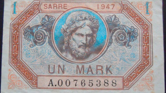 1 Mark Sarre type 1947