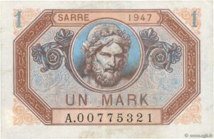 1 Mark Sarre type 1947