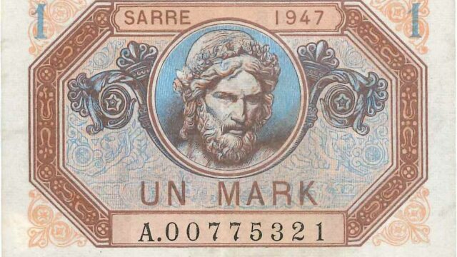 1 Mark Sarre type 1947