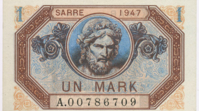 1 Mark Sarre type 1947