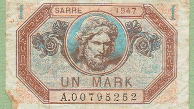 1 Mark Sarre type 1947