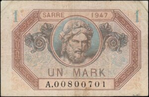 1 Mark Sarre type 1947