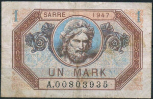 1 Mark Sarre type 1947