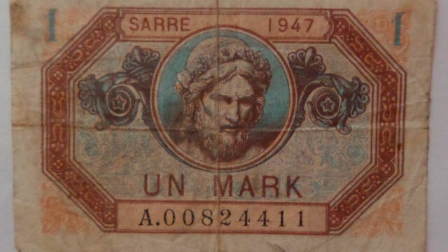 1 Mark Sarre type 1947