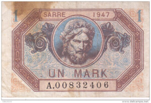 1 Mark Sarre type 1947