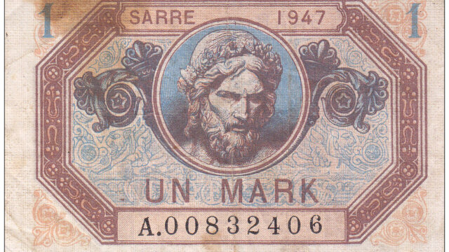 1 Mark Sarre type 1947