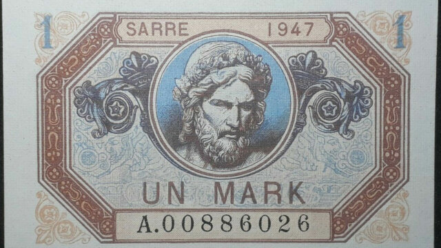 1 Mark Sarre type 1947